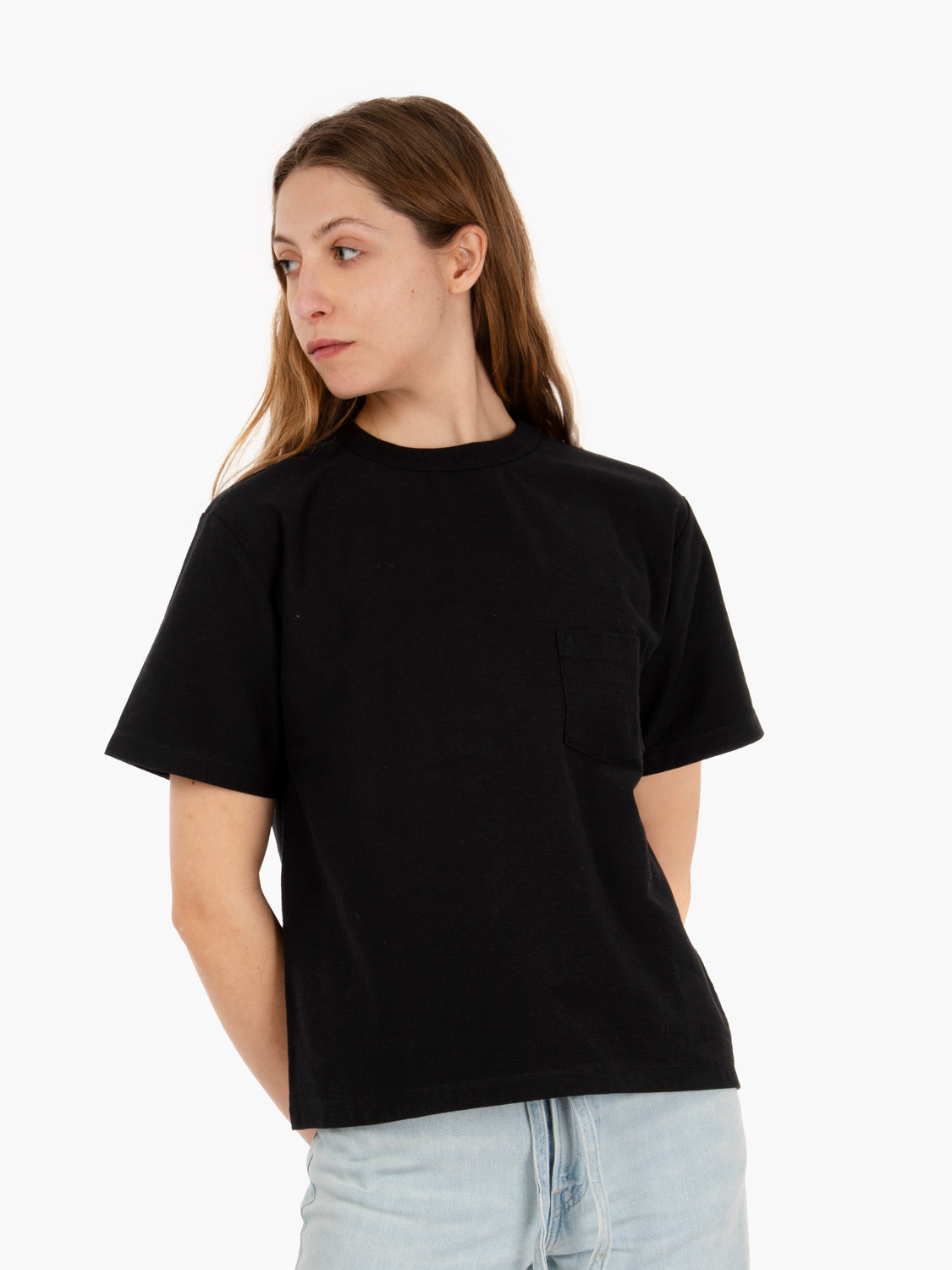 T-shirt jersey pocket black