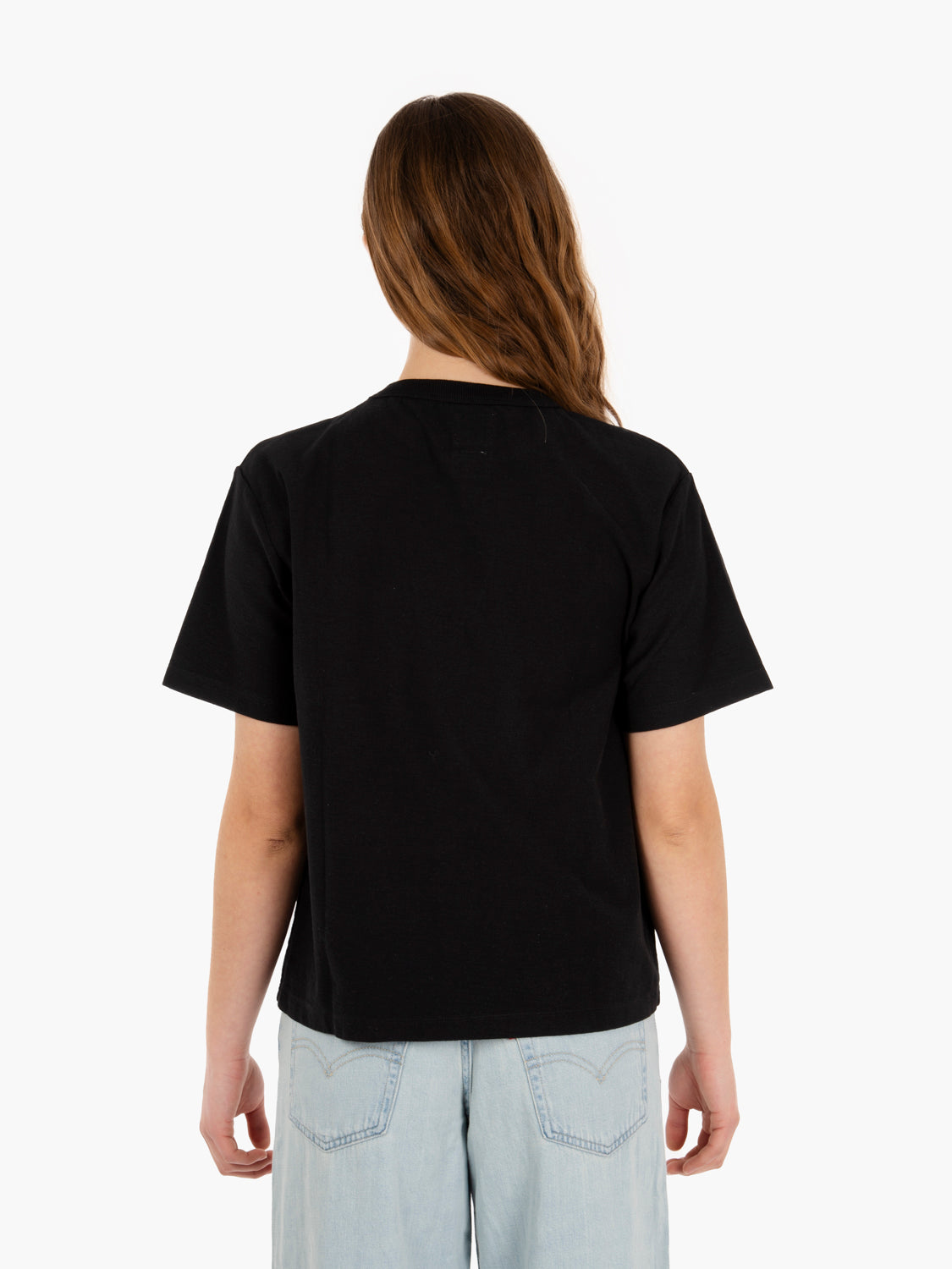 T-shirt jersey pocket black