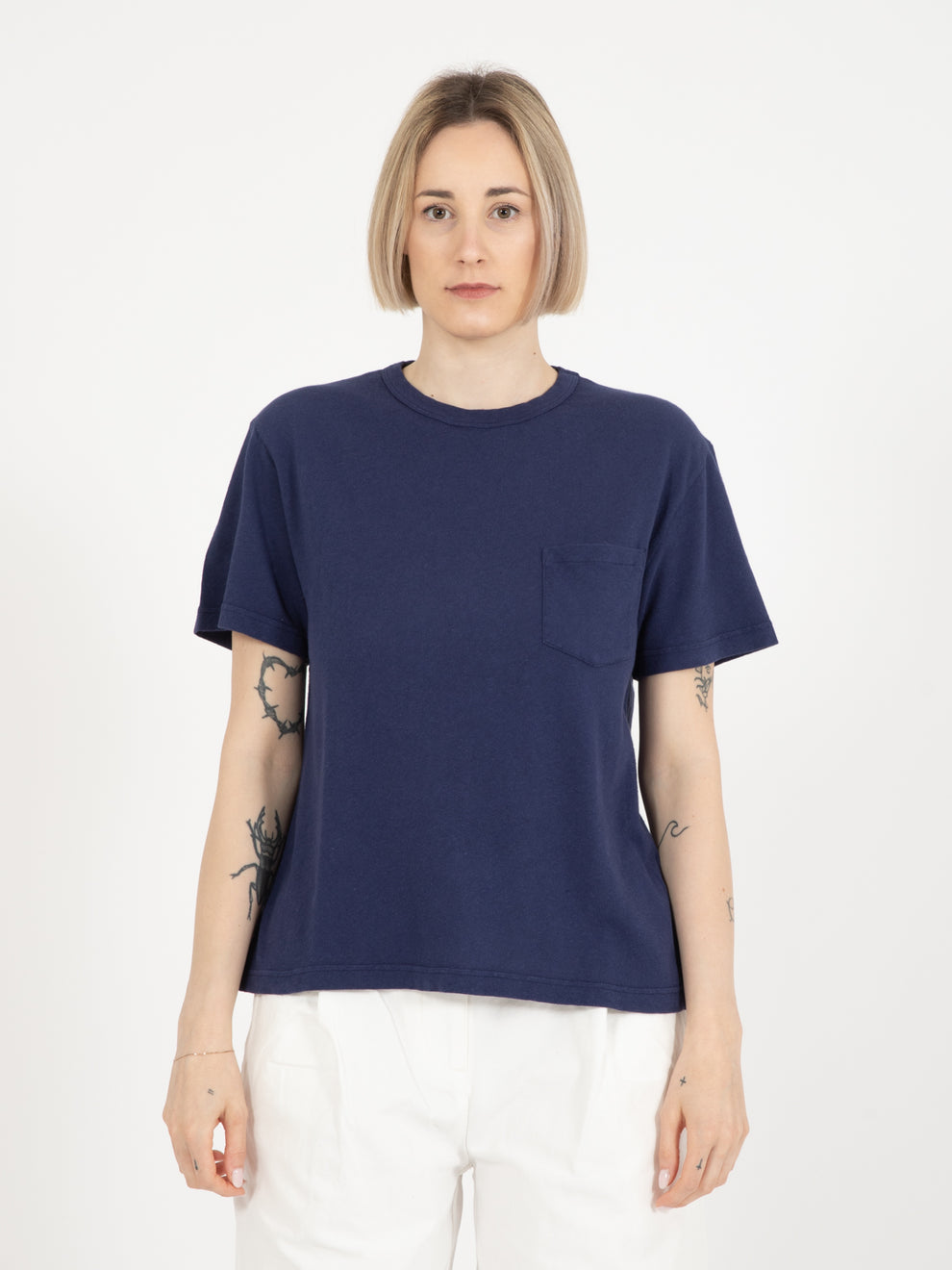 Indigo pocket t-shirt