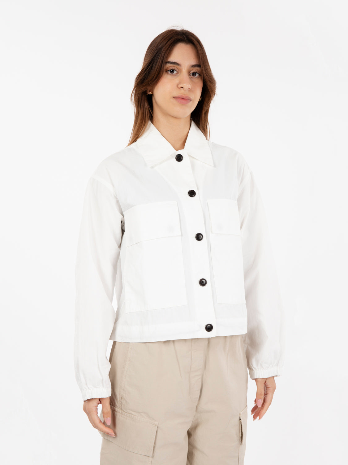 Worker overshirt ripstop milk