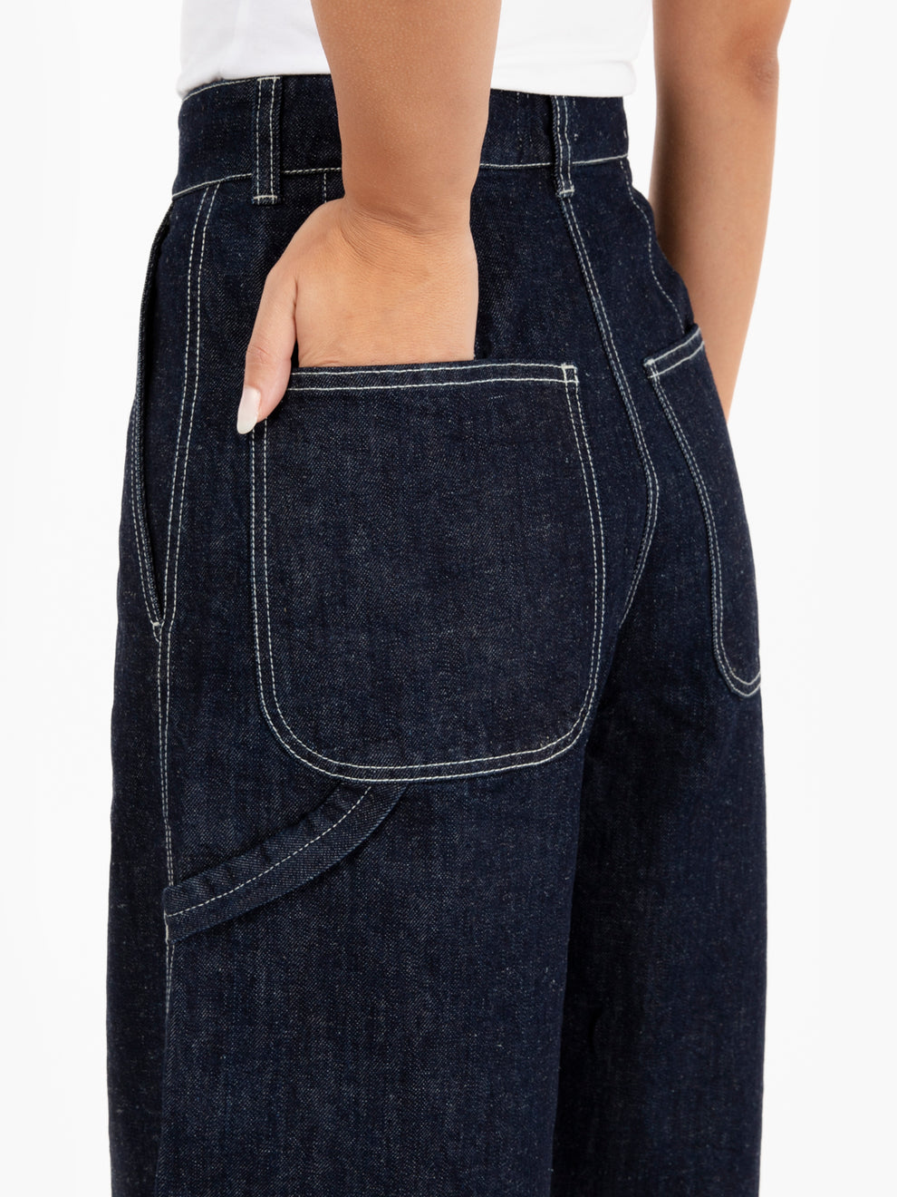 Submarine Chinos in Indigo Denim