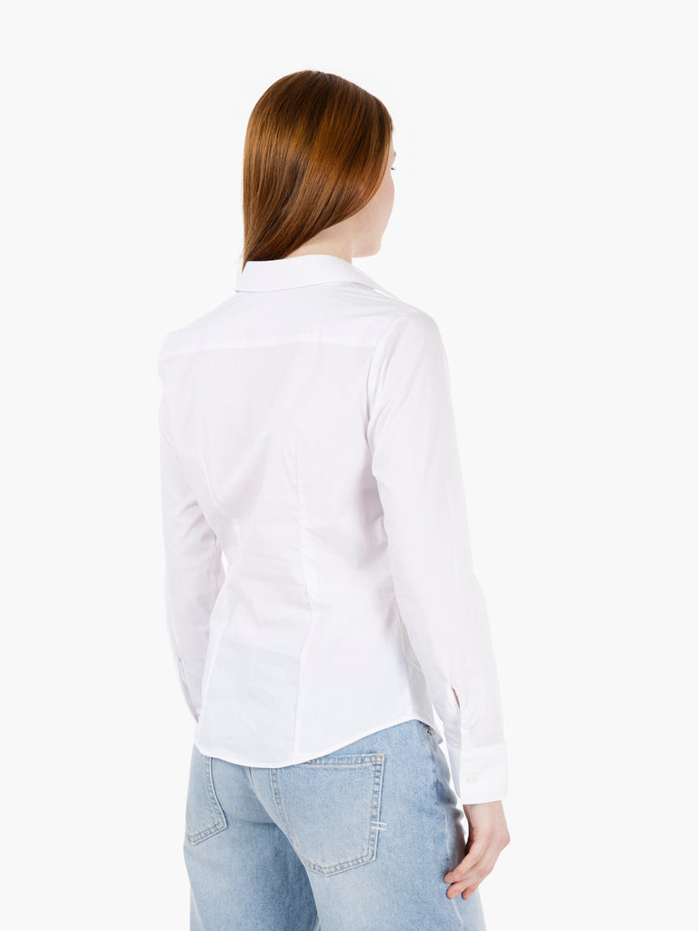 GMF - Camicia Marilyn sfiancata bianca