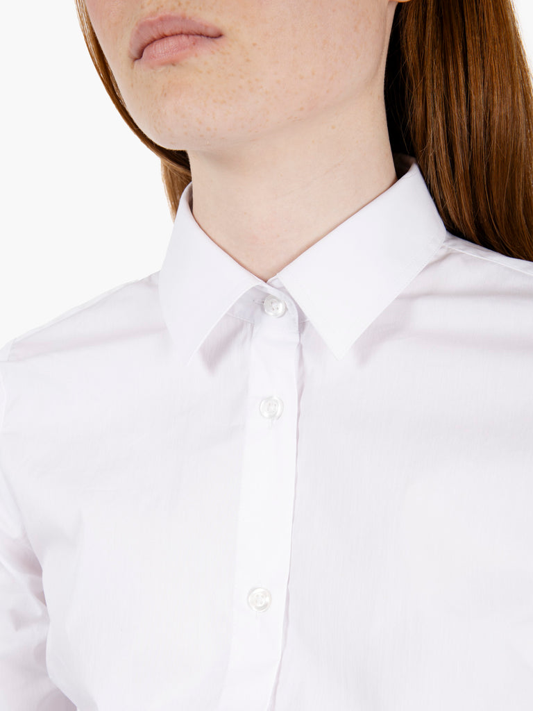 GMF - Camicia Marilyn sfiancata bianca