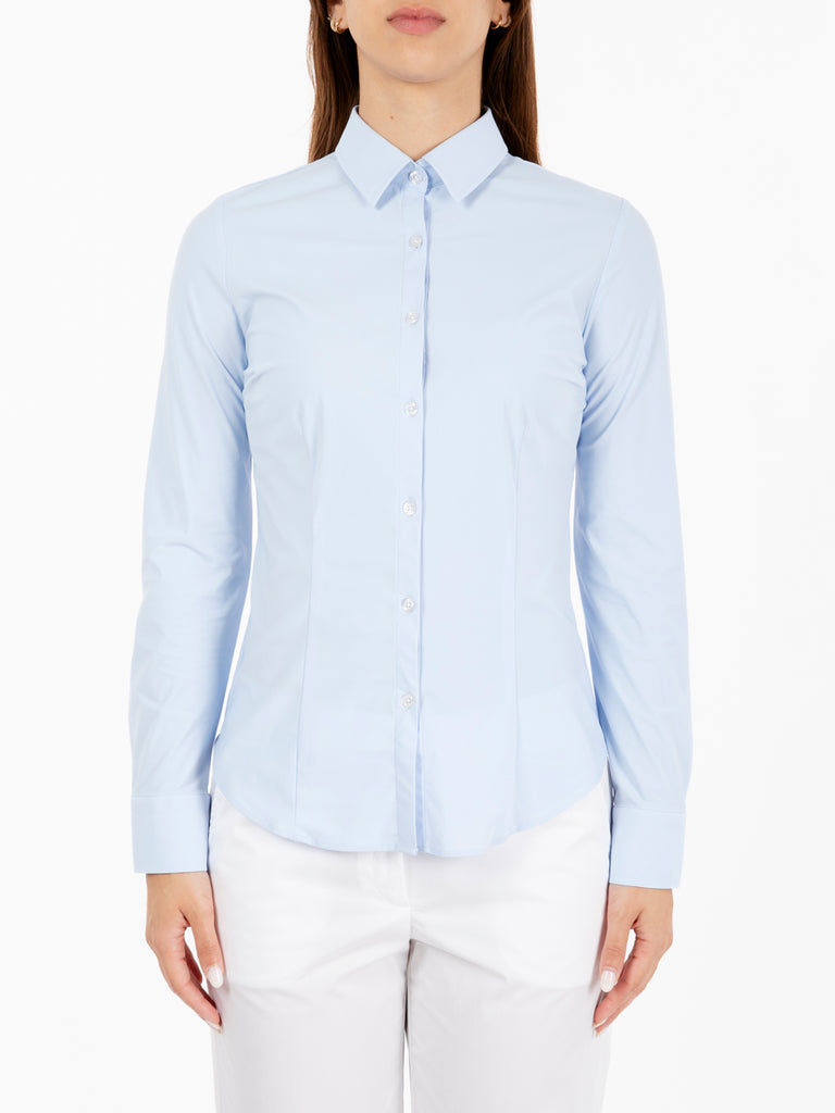 GMF - Camicia sfiancata active azzurra