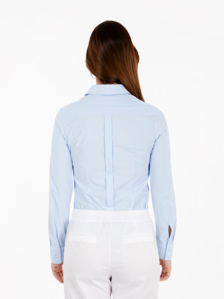 GMF - Camicia sfiancata active azzurra