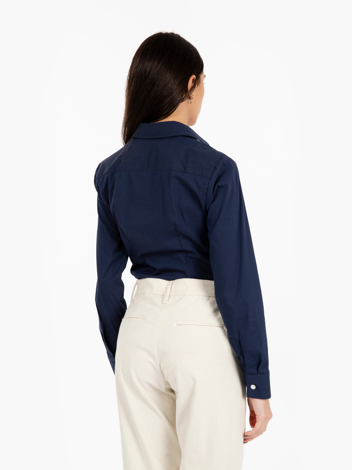 Camicia stretch Marilyn blu
