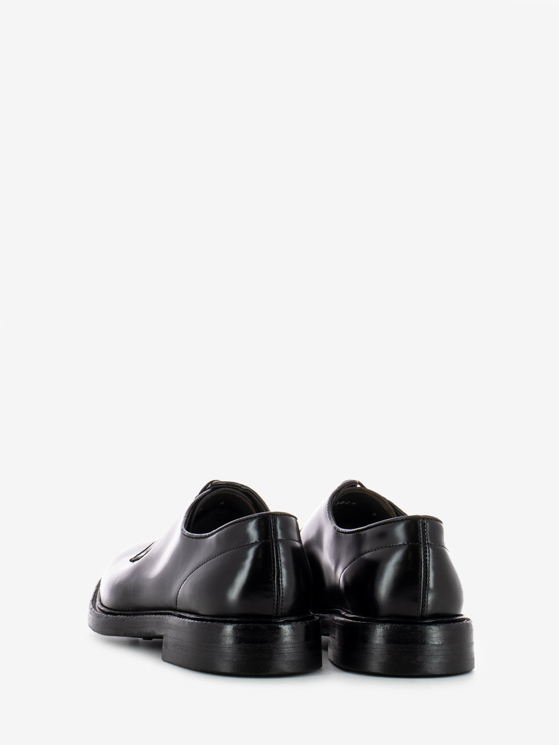 Derby in pelle shine nere