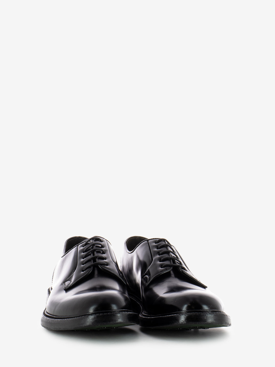 Derby in pelle shine nere