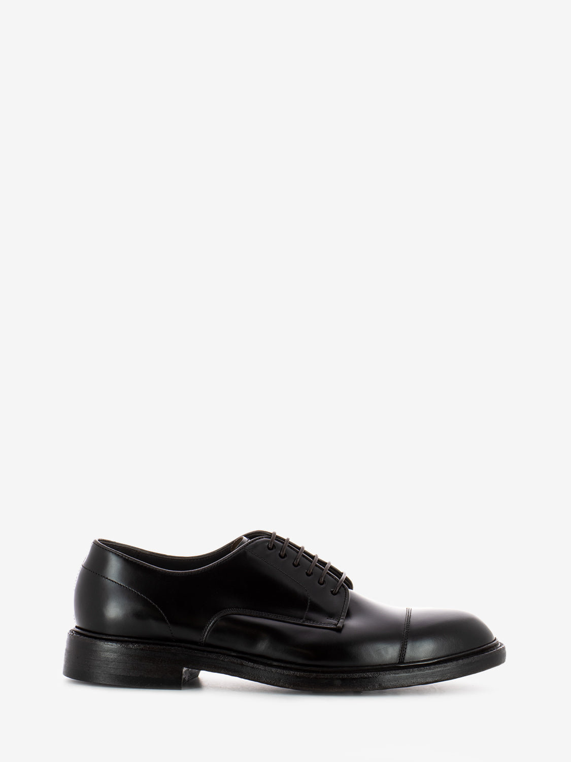 Brown Shine Leather Derby