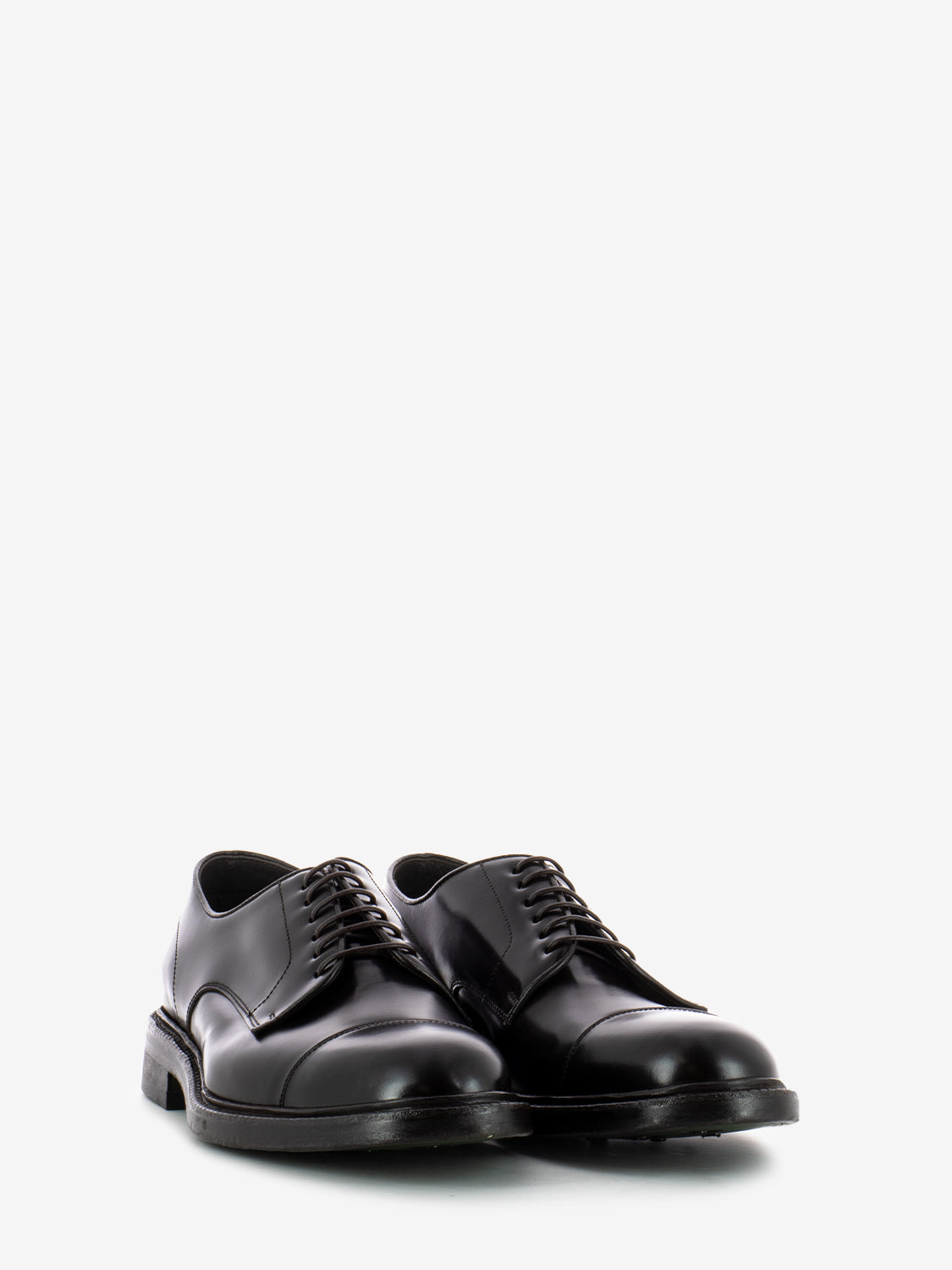 Brown Shine Leather Derby