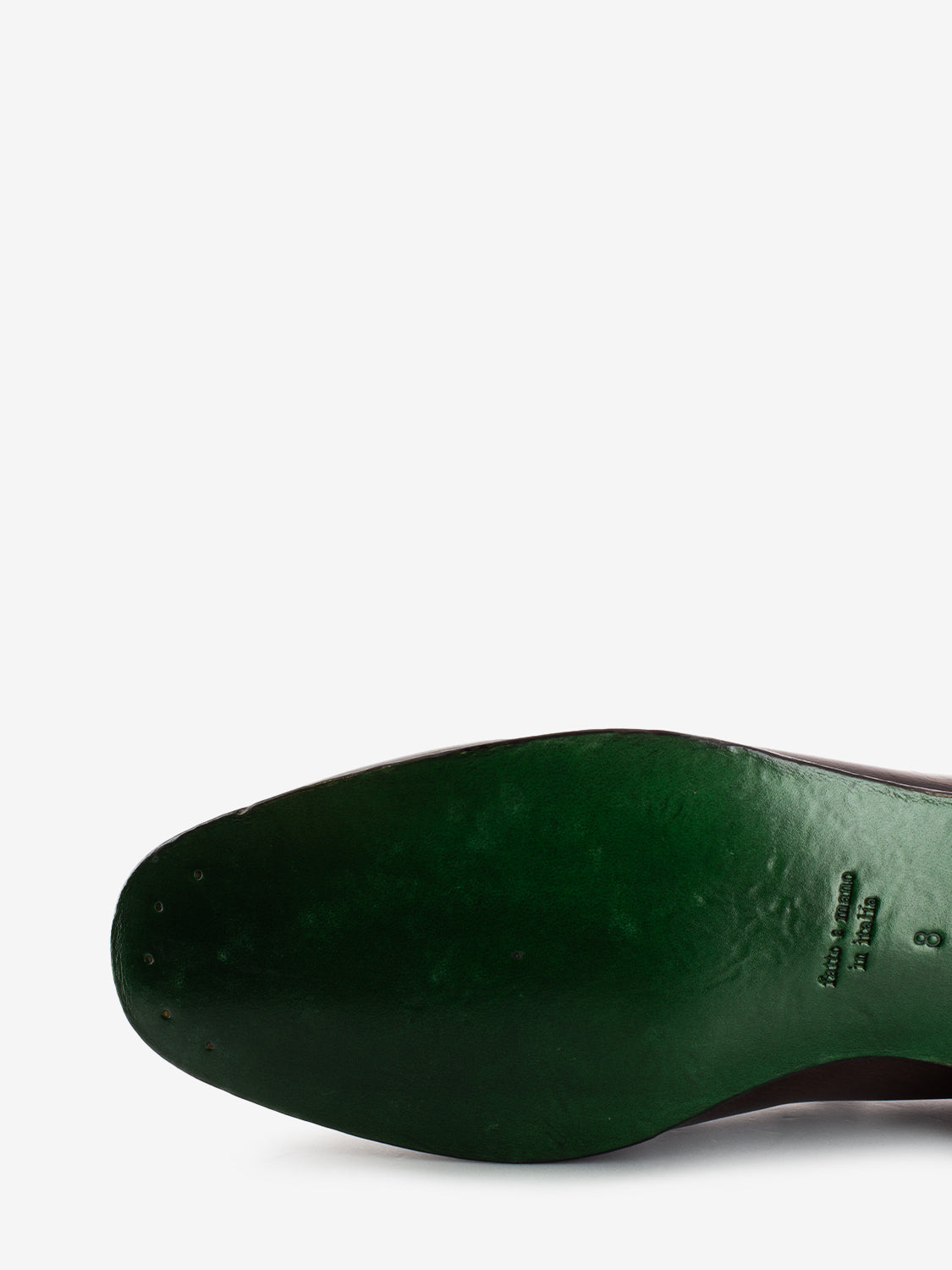 Moccasins in dark brown leather