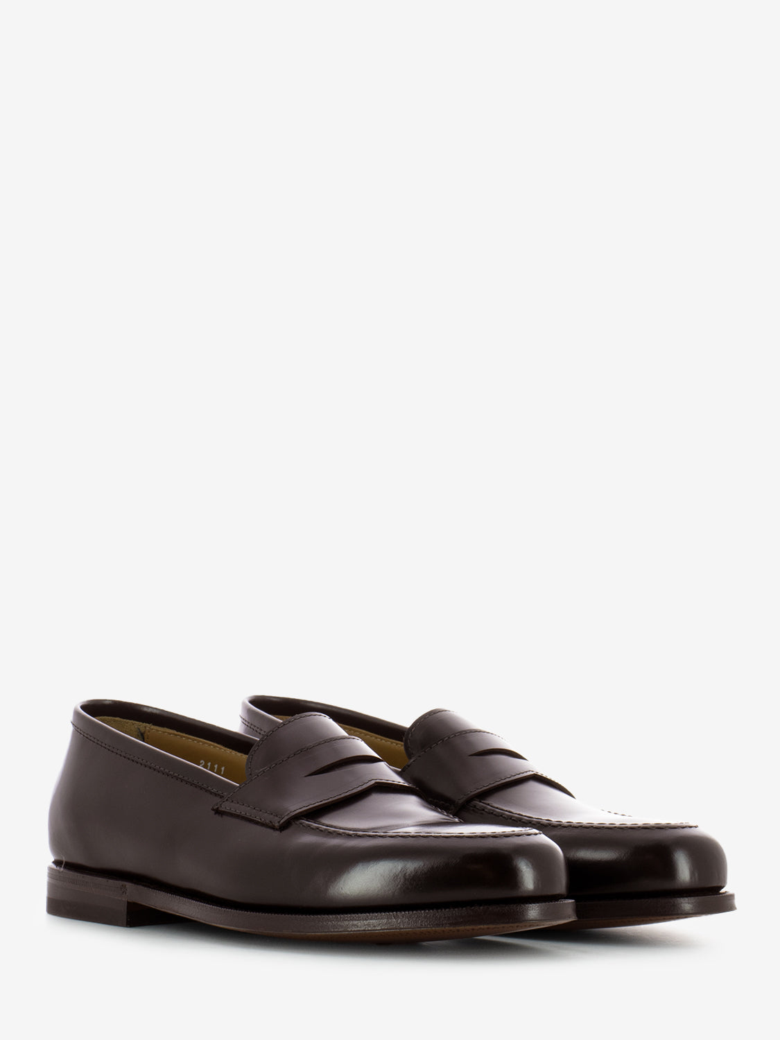 Calfskin leather moccasins