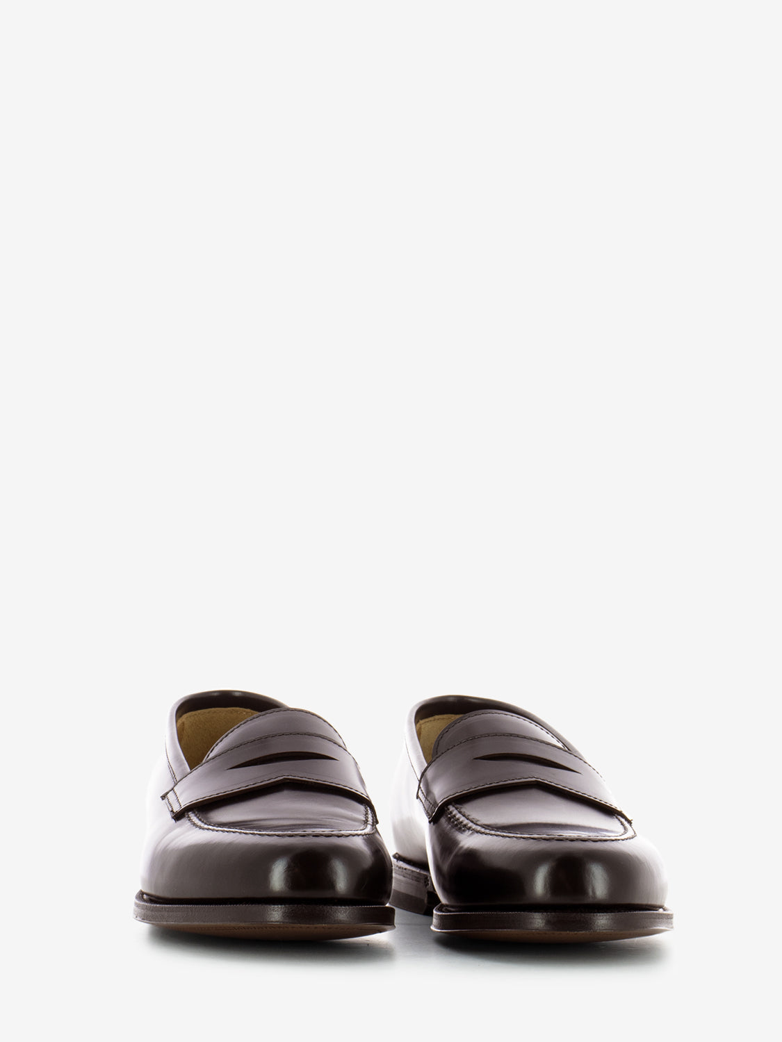 Calfskin leather moccasins