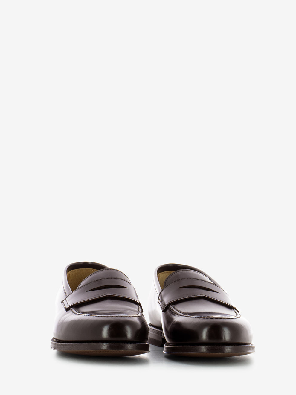 Calfskin leather moccasins