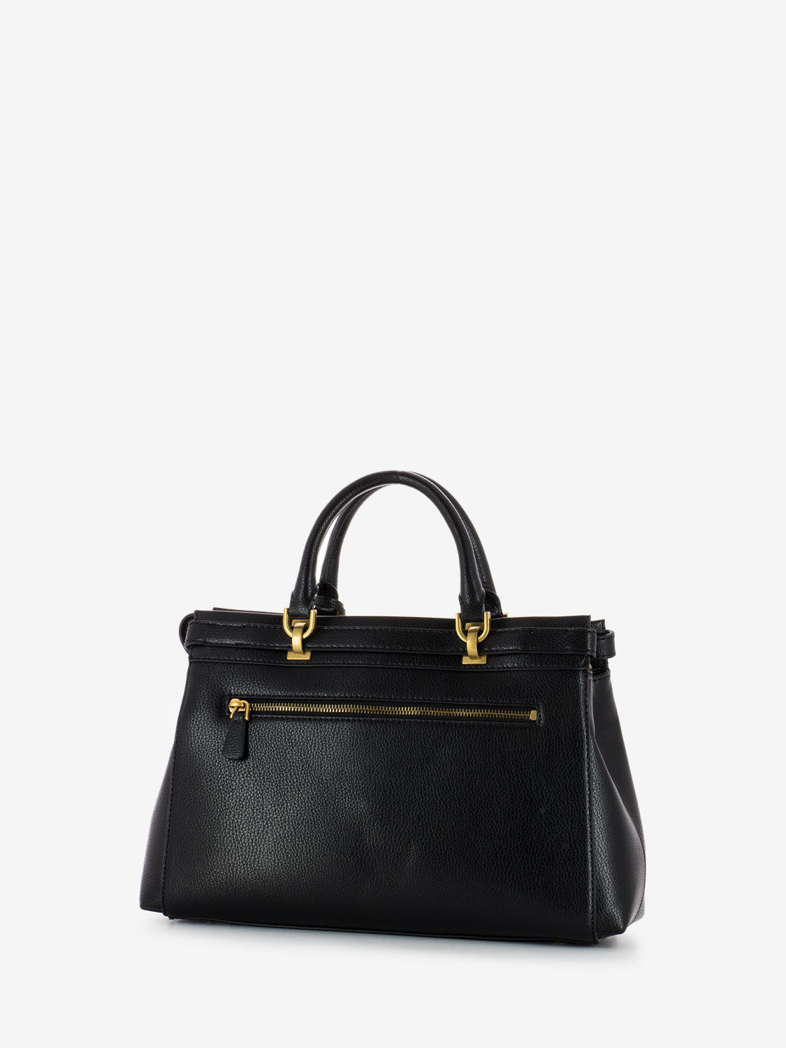 Borsa a mano con fibbie Sestri nero