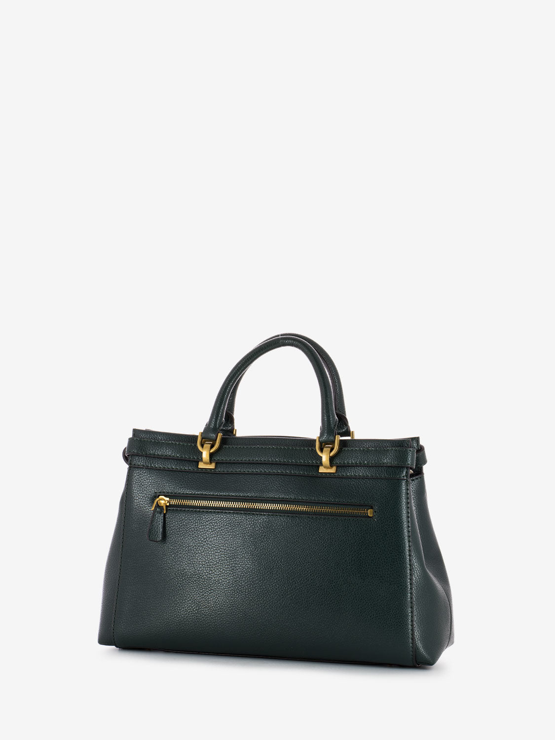 Borsa a mano con fibbie Sestri satchel forest