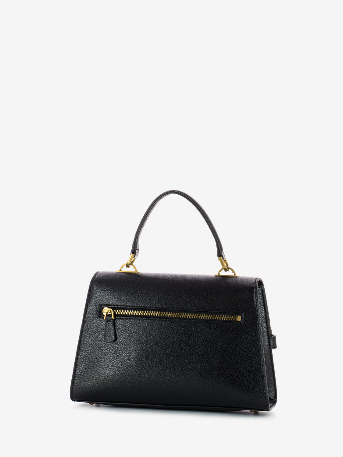 Sestri flap black handbag