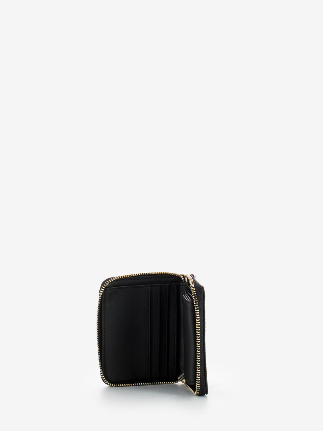 Portafoglio zip around small Laurel black