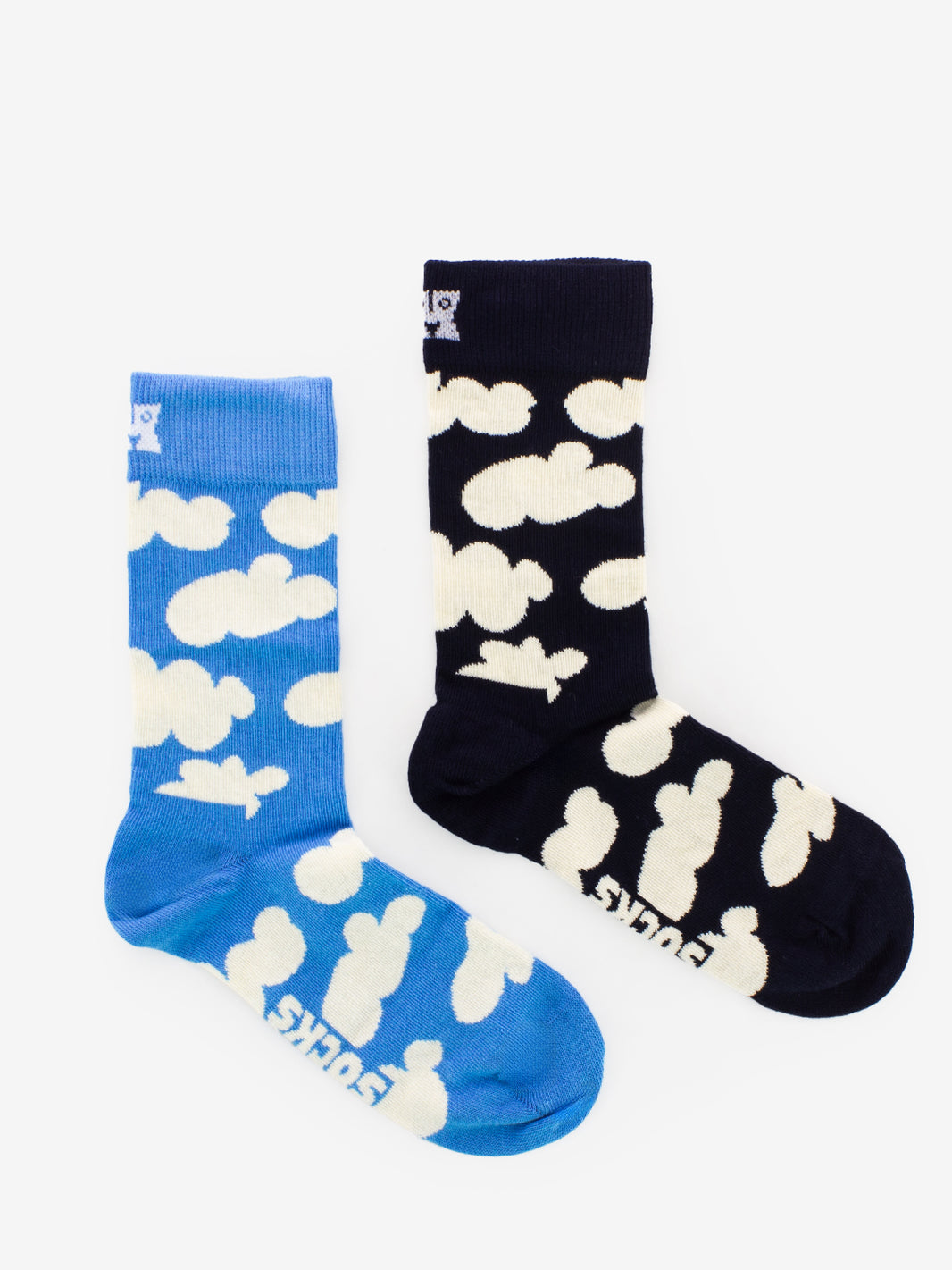 Gift set 4 pack socks Cloudy light blue