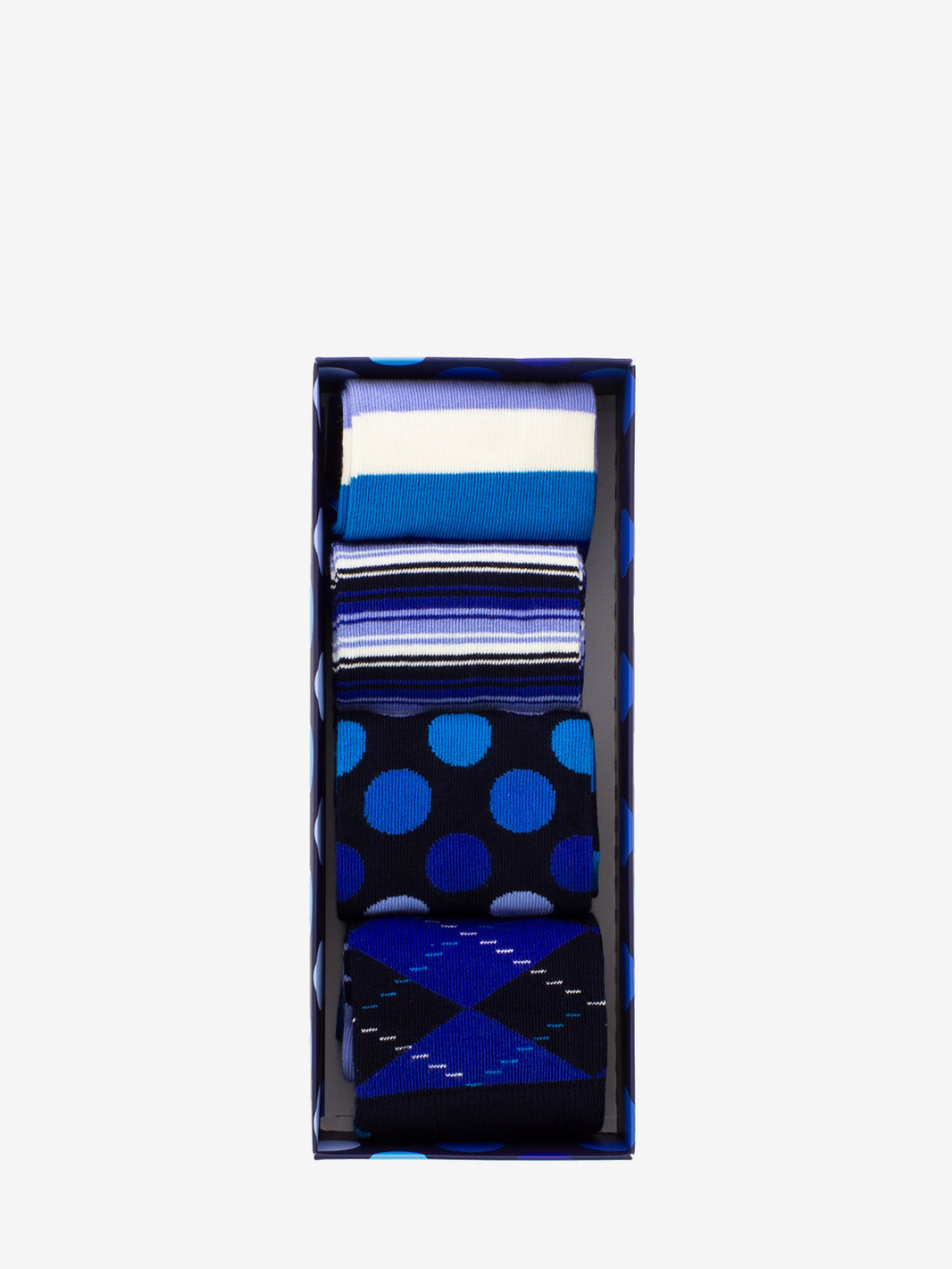 Gift set 4 pack socks navy