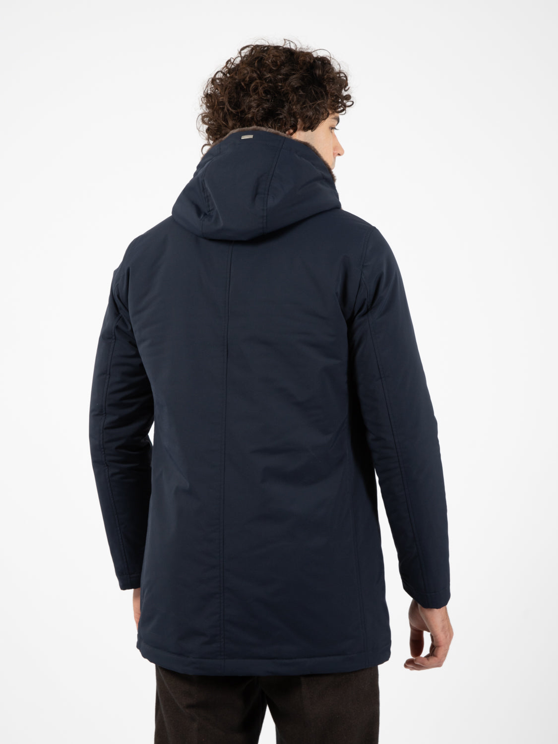 Navy Faux Fur Inner Keystone Parka