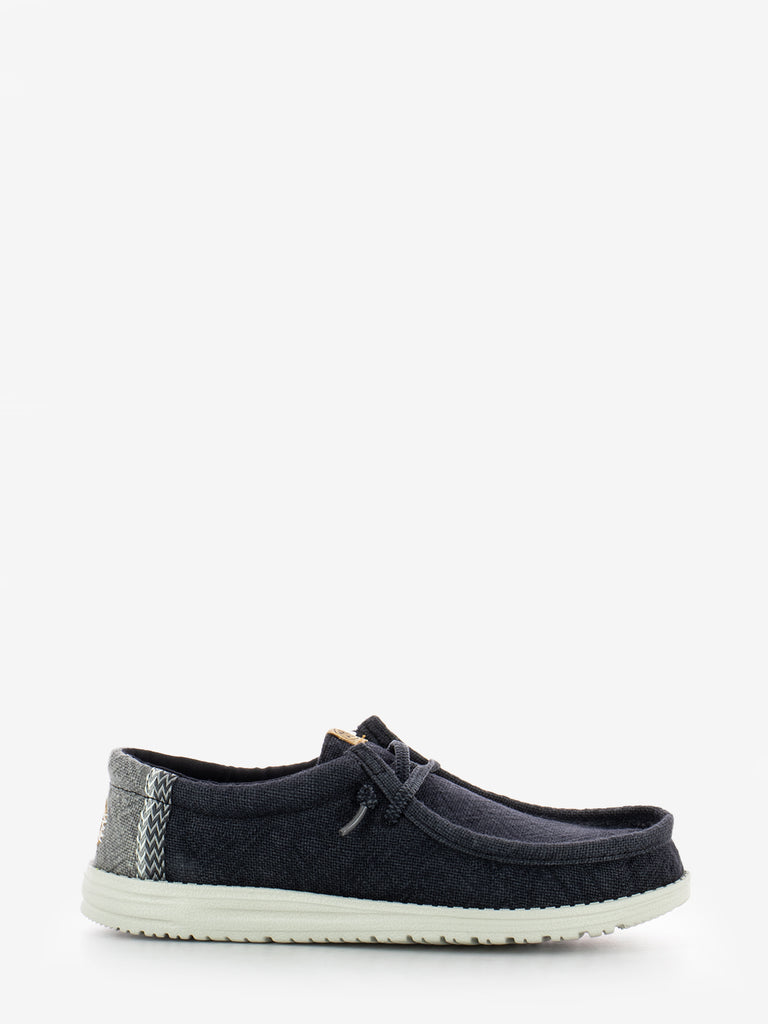 HEY DUDE - Wally jute black / granite grey