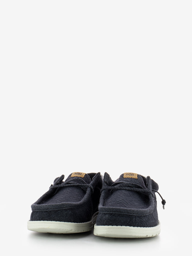 HEY DUDE - Wally jute black / granite grey