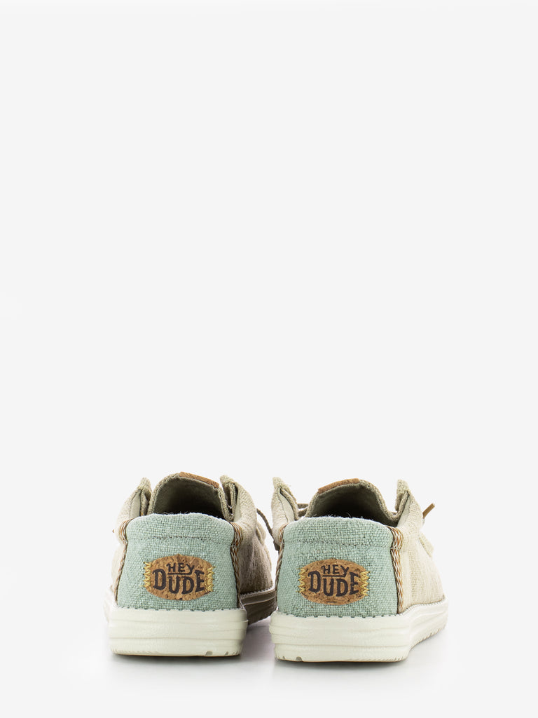 HEY DUDE - Wally jute stone grey / iceberg green