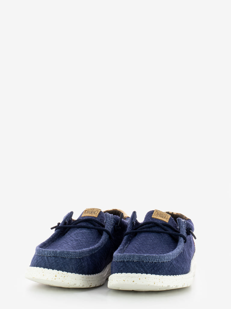 HEY DUDE - Wally palm jute navy blazer / chili red