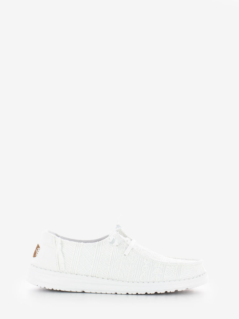 HEY DUDE - Wendy crochet lace white