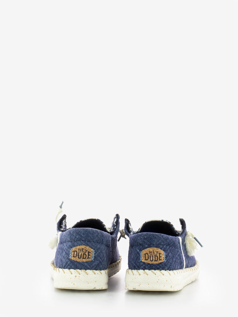 HEY DUDE - Wendy funk coastal jute navy blazer