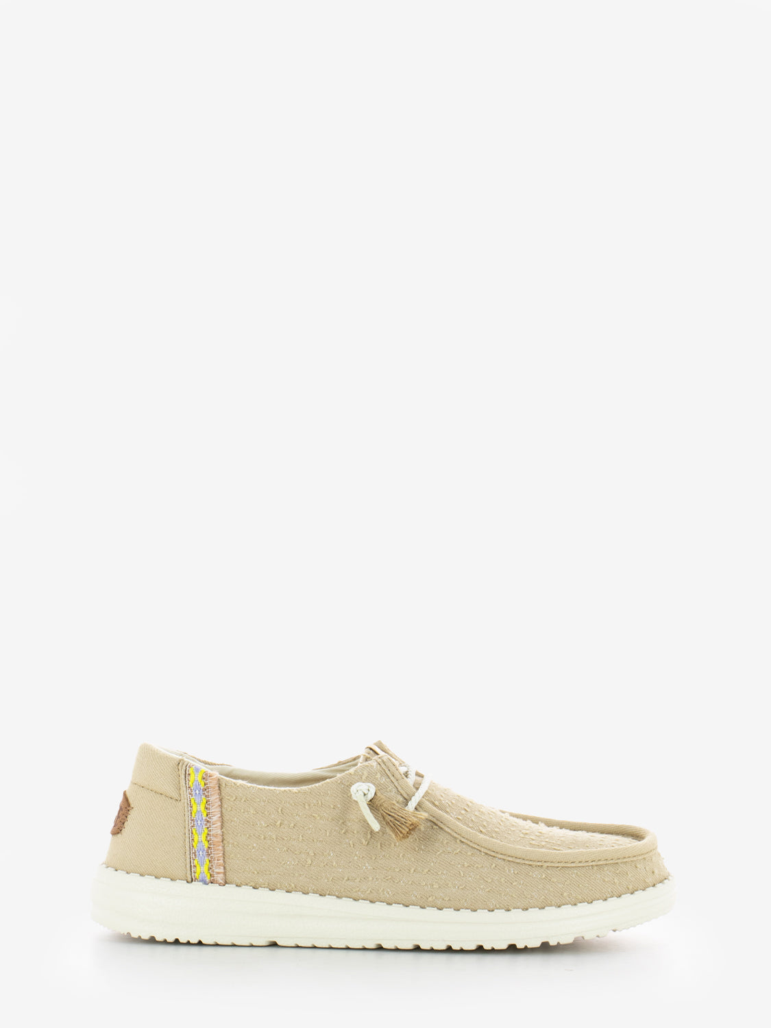 Wendy perf canvas Irish cream