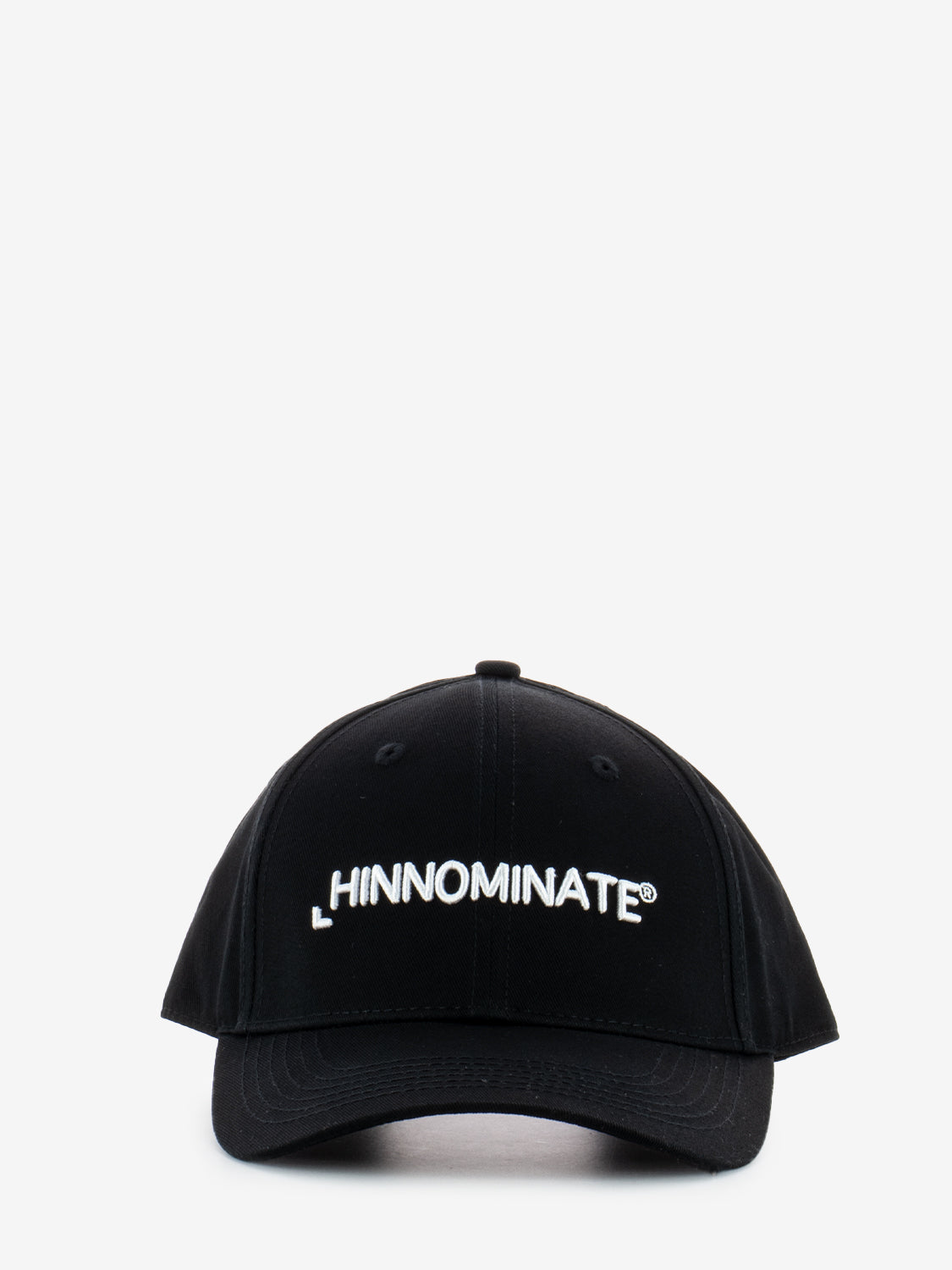 Black embroidered logo cap