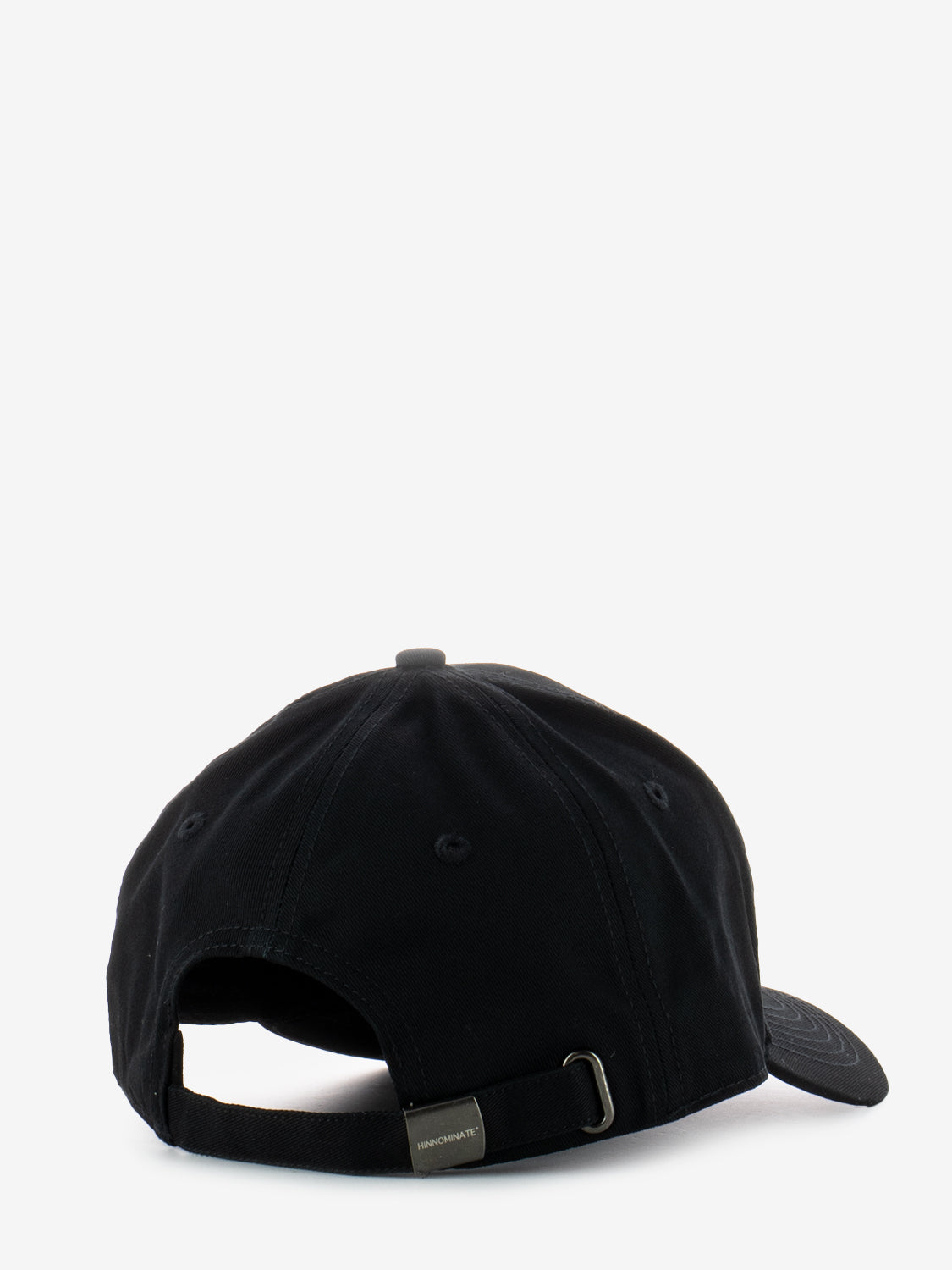 Black embroidered logo cap