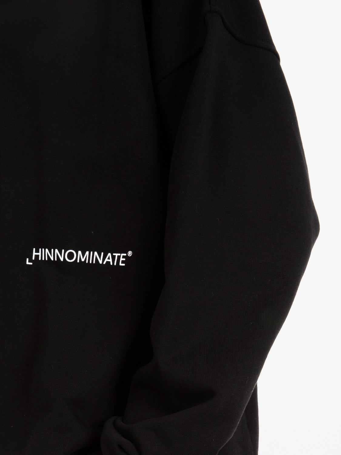 Black Crewneck Oversized Sweatshirt