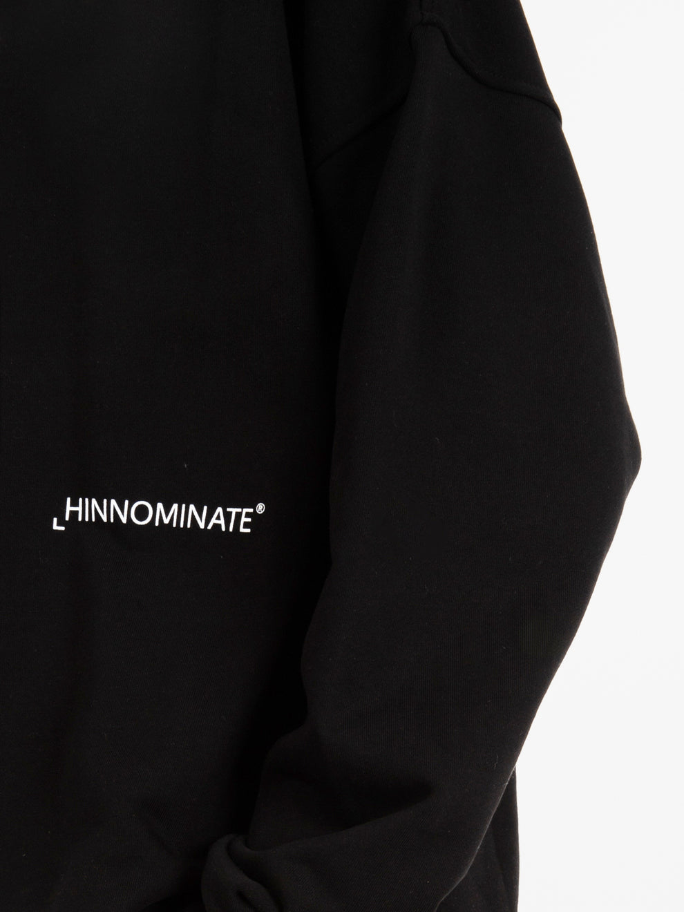 Black Crewneck Oversized Sweatshirt