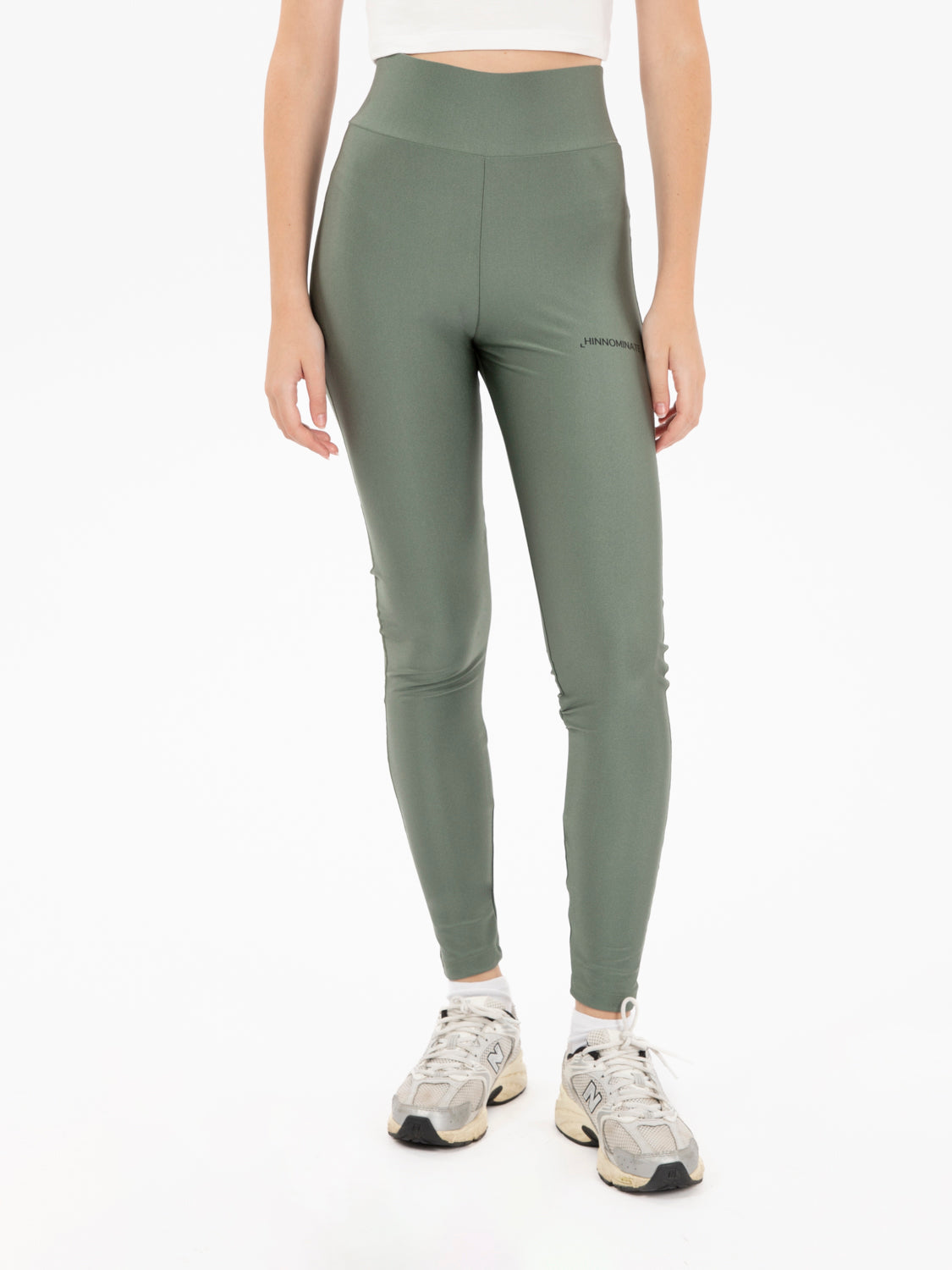 Leggings verde salvia