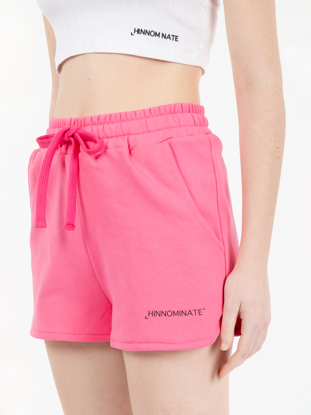 Geranium Pocket Fleece Shorts