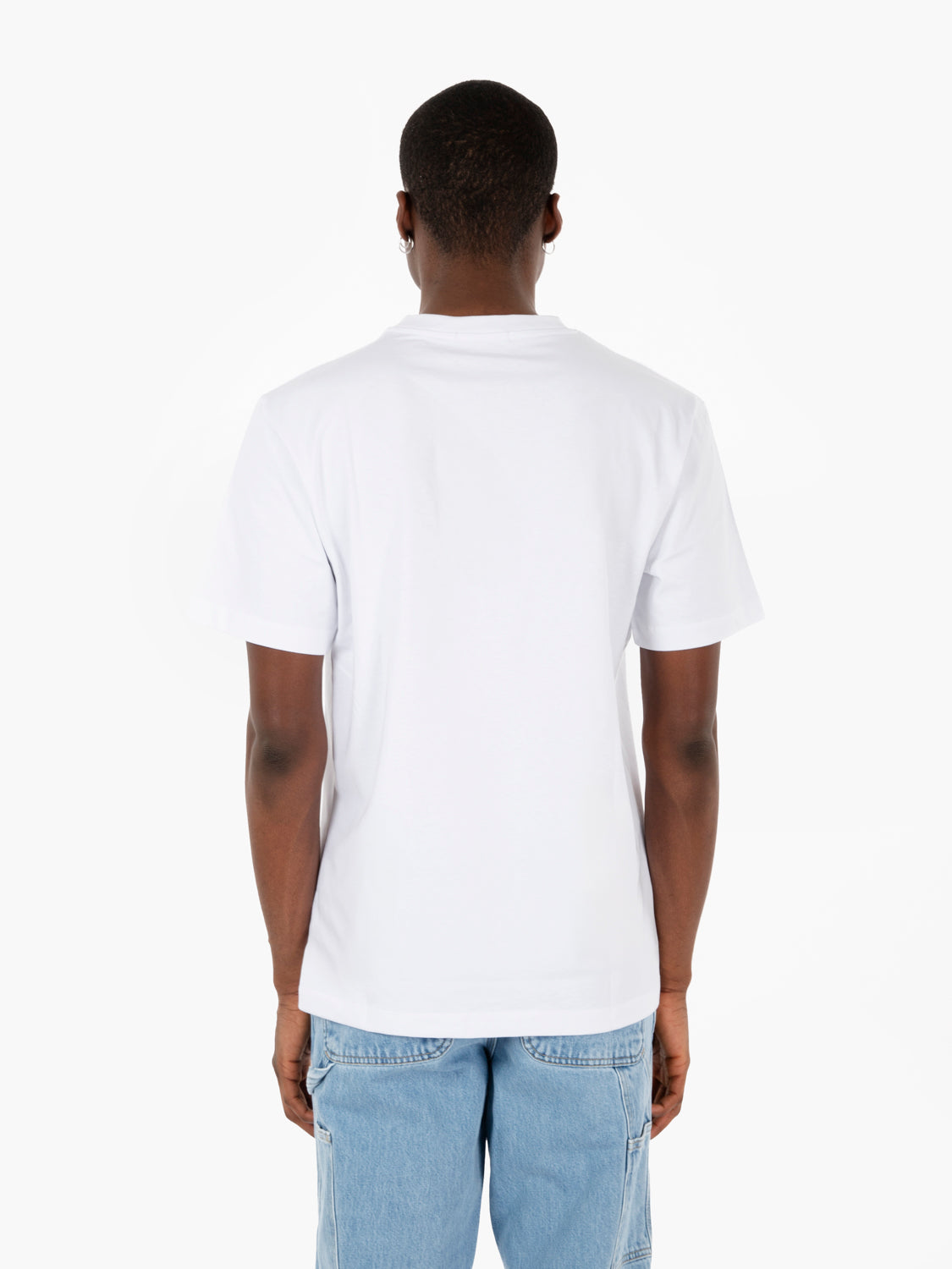 T-shirt in jersey bianco