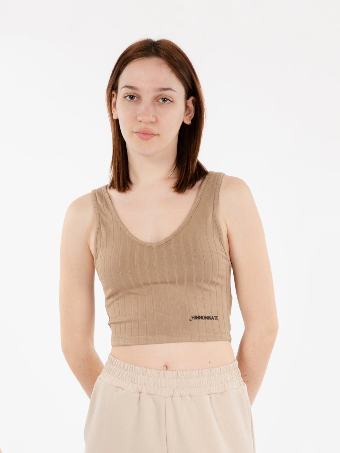 Cortez V-Neck Ribbed Top