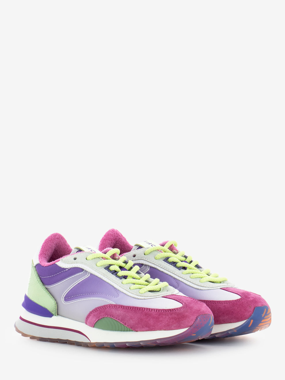 Star Fruit multicolor purple / fuchsia sneakers