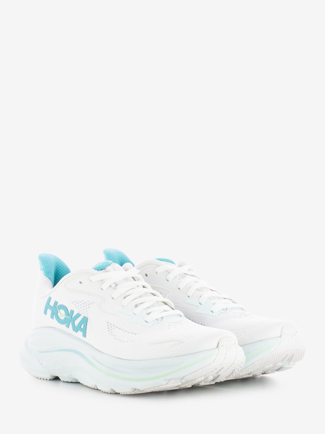 Sneakers W Clifton white / cielo blue
