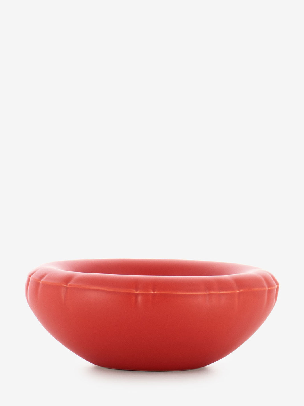 Bowl Lisa bone coral red matte