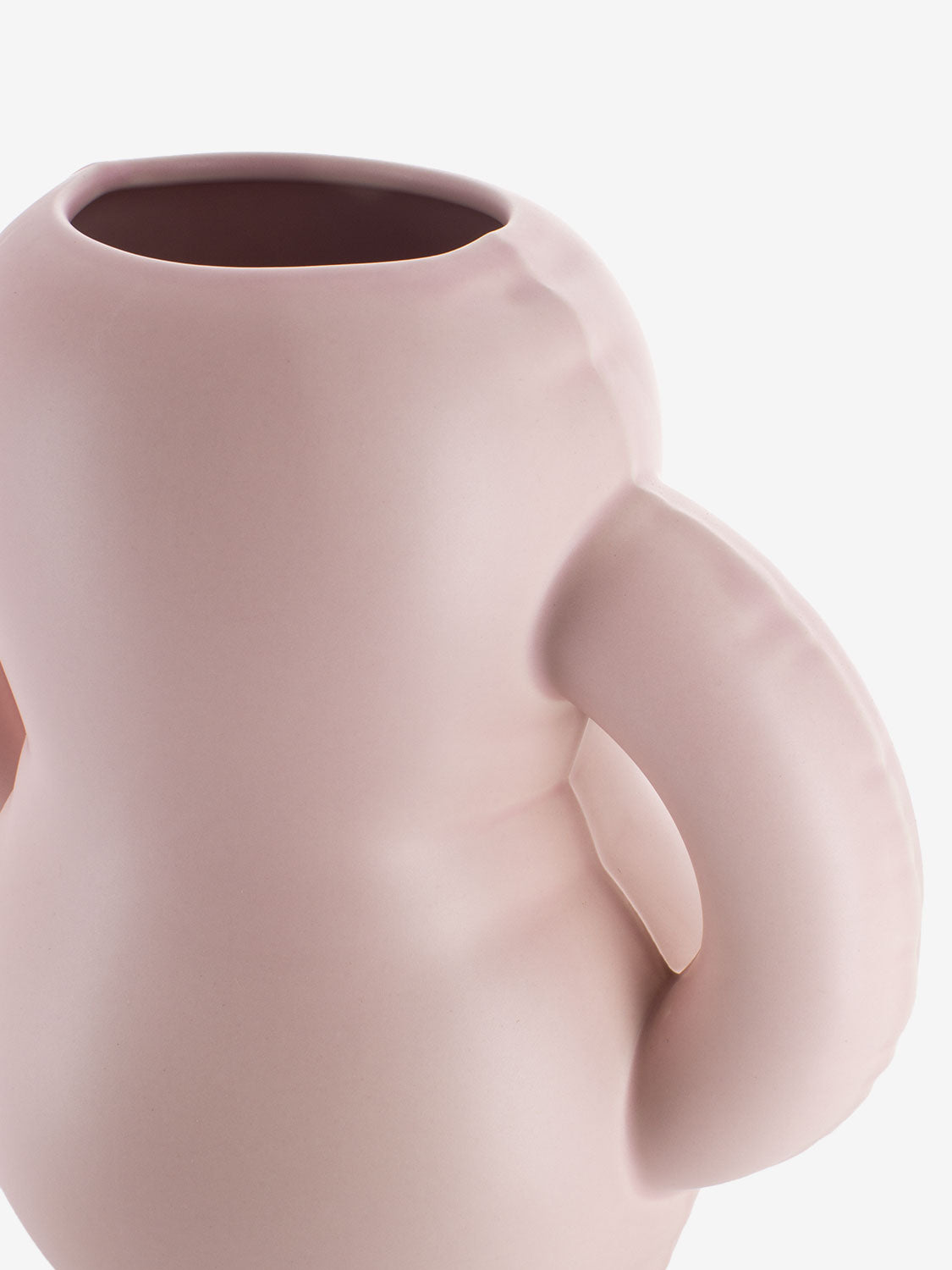 Vase Oscar bubblegum matte