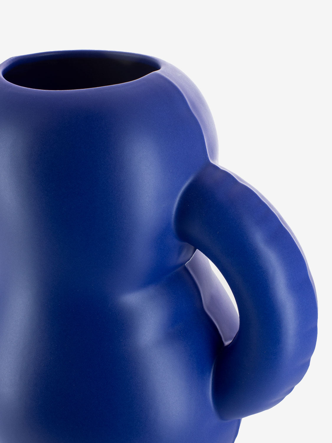 Vase Oscar Indico blue matte