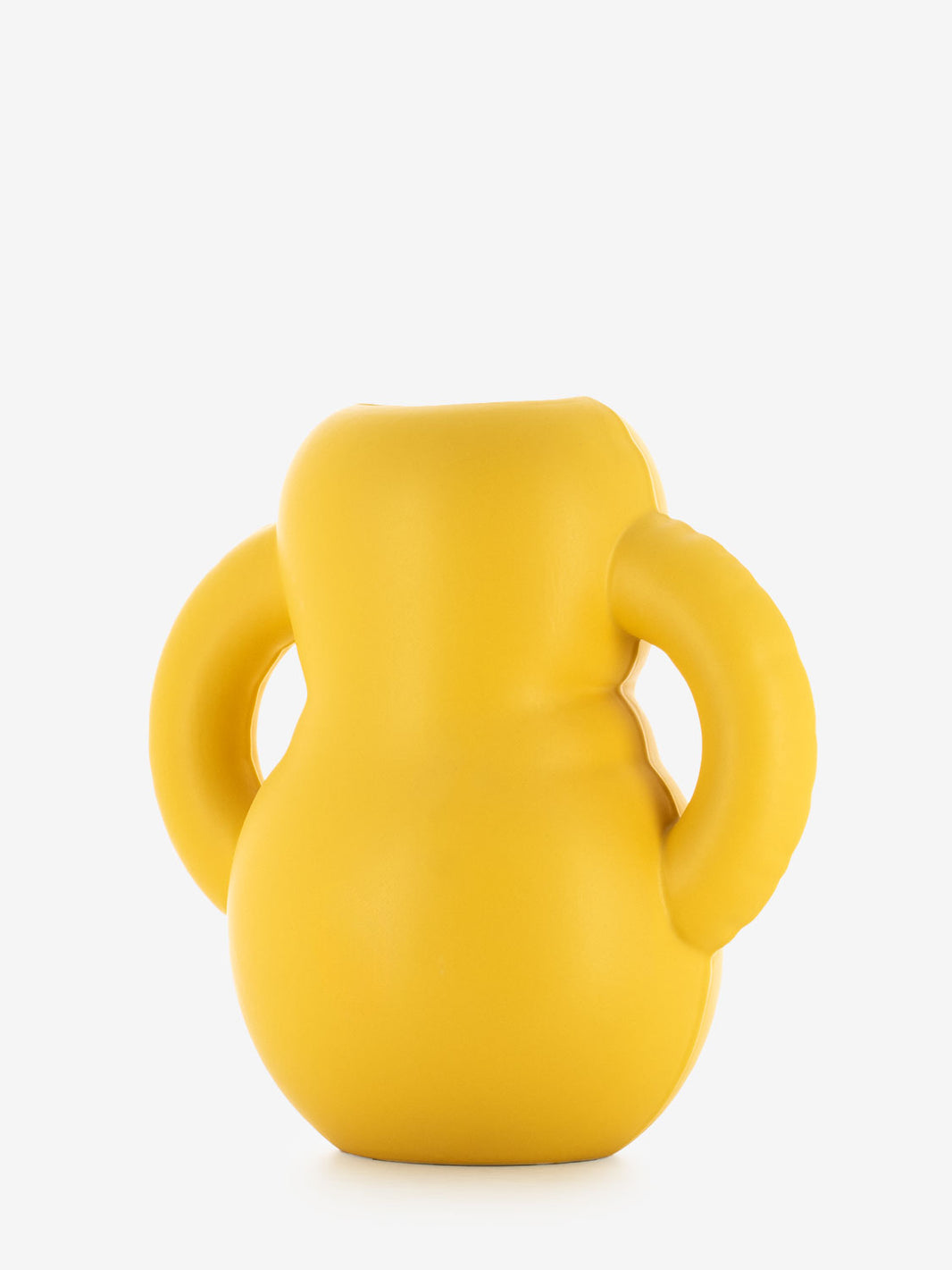 Vase Oscar Indico yolk matte
