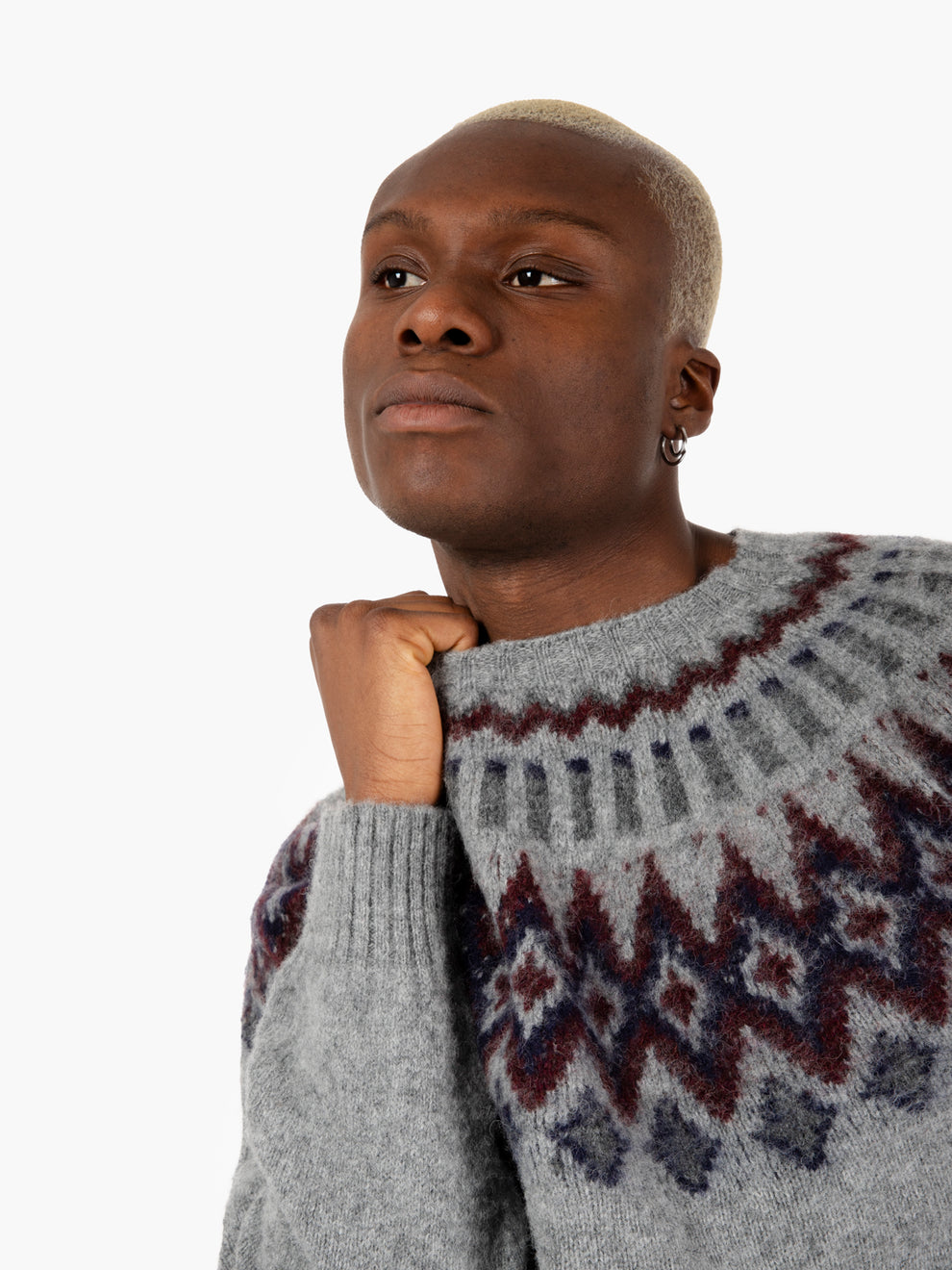 Future Fantasy Grey Sweater