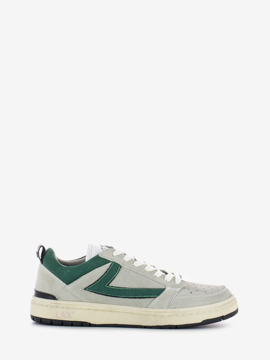 Starlight suede Low gray / green sneakers