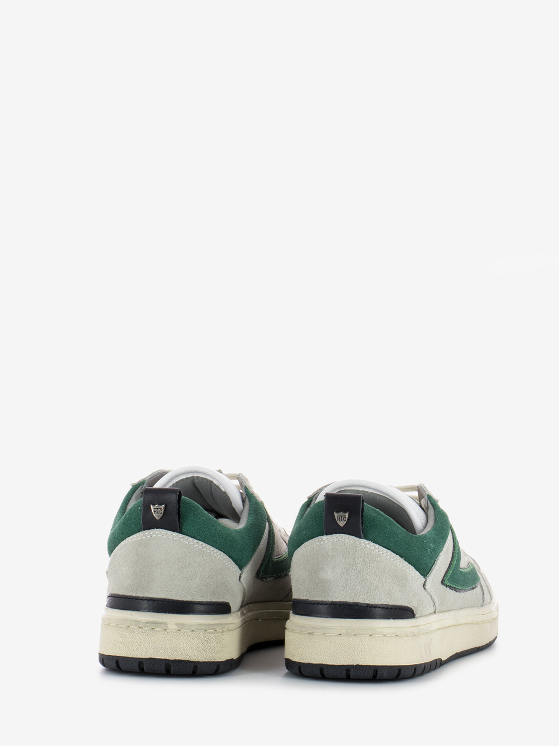 Starlight suede Low gray / green sneakers