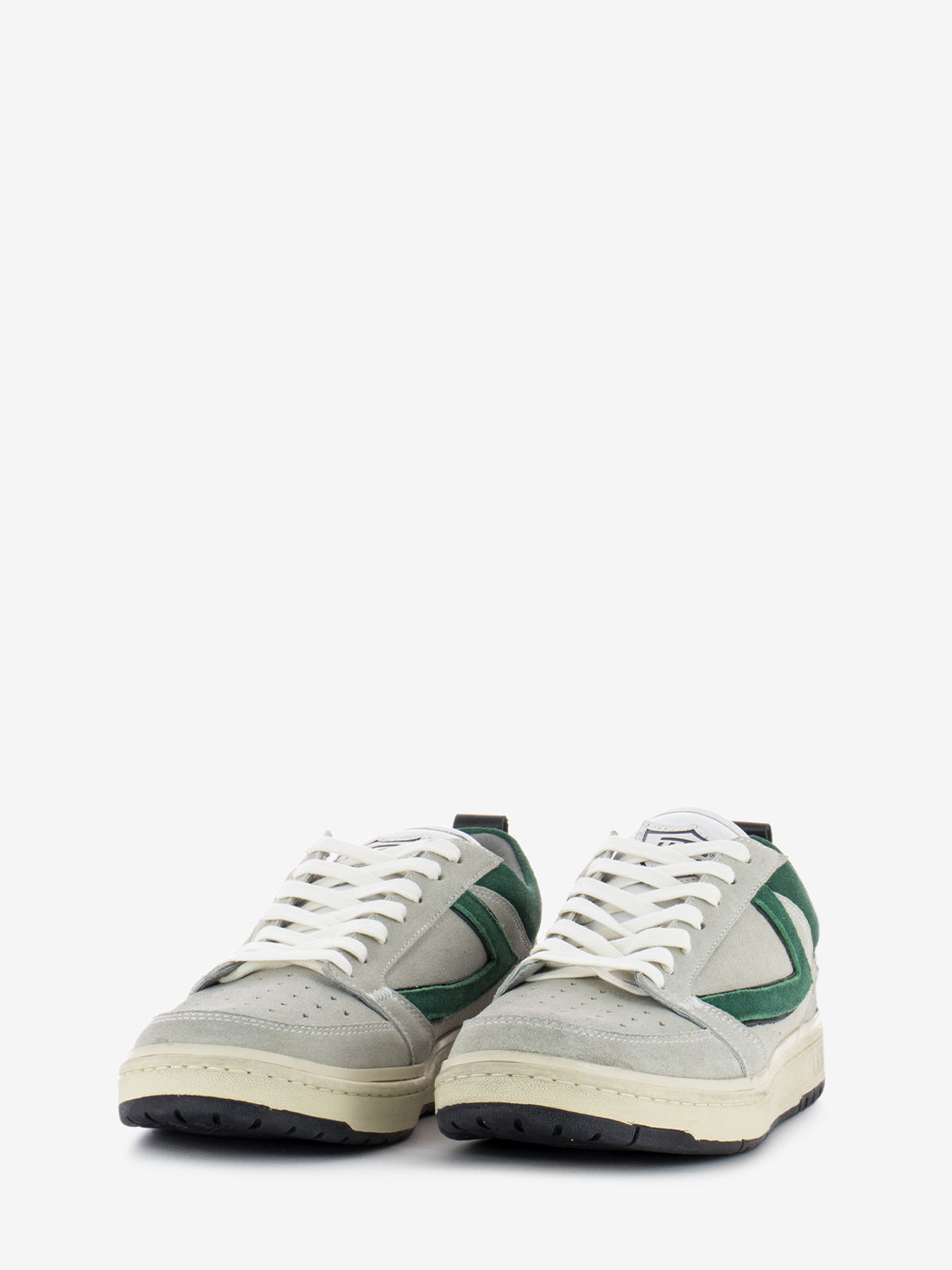 Starlight suede Low gray / green sneakers